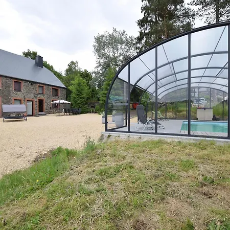 In Ardennes With Heated Pool, Cleaning Included La Roche-en-Ardenne